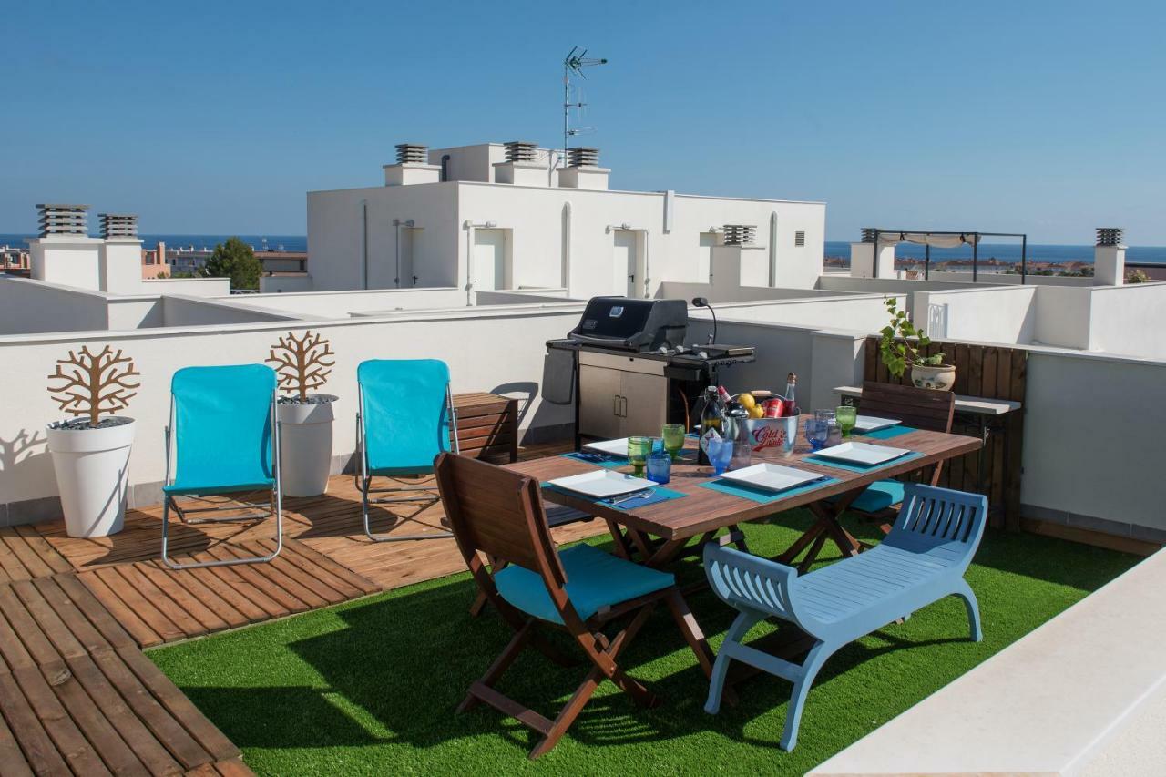 קאלאפיי New Apartment With Big Terrace 10 Min Walk To Beach Supermarkets מראה חיצוני תמונה
